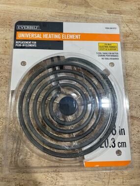 Everbilt 5 Coil Universal Heating Element Electric Ranges Stove Oven Black 8"